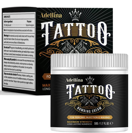 Crema anestésica para tatuajes